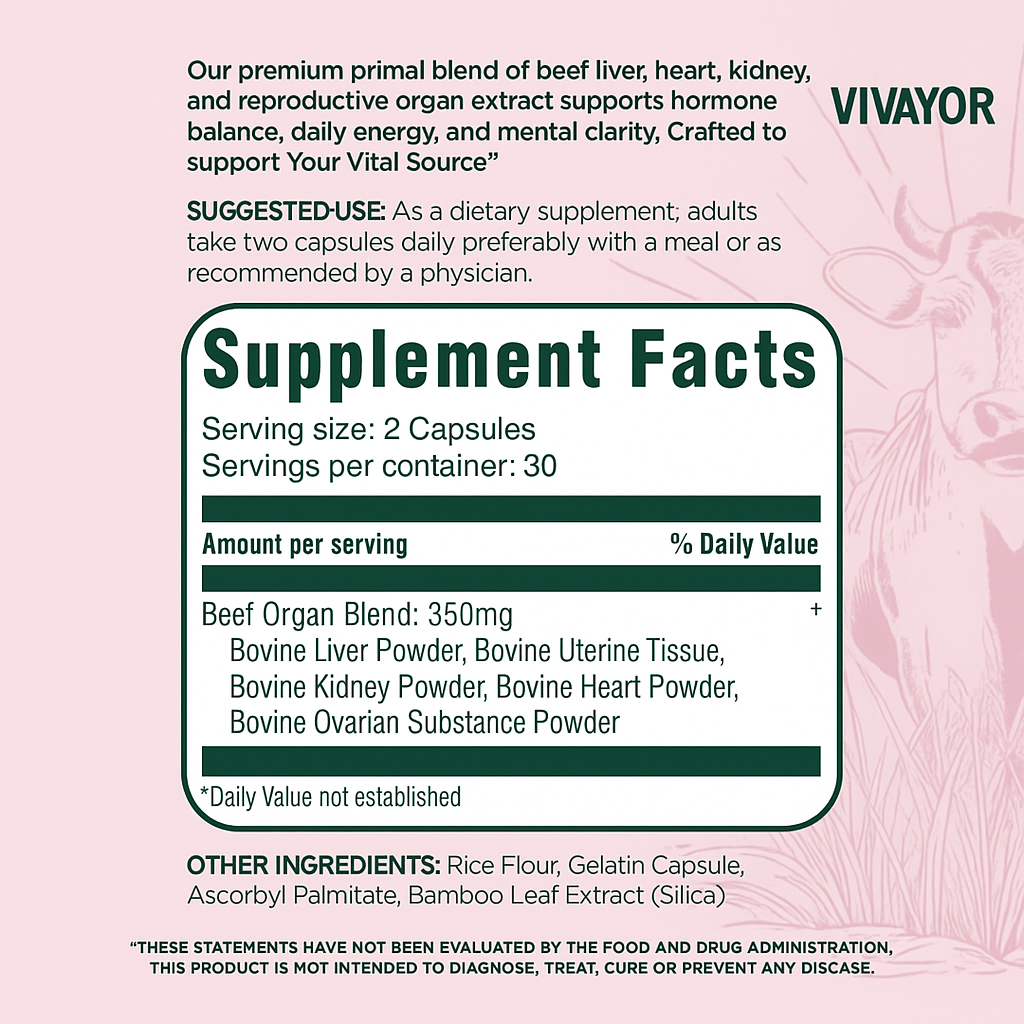 Premium Women's Primal Organ Blend™