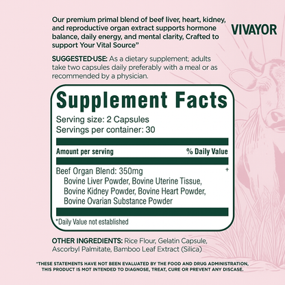 Premium Women's Primal Organ Blend™